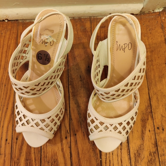 Impo white sandal heels - Picture 6 of 7
